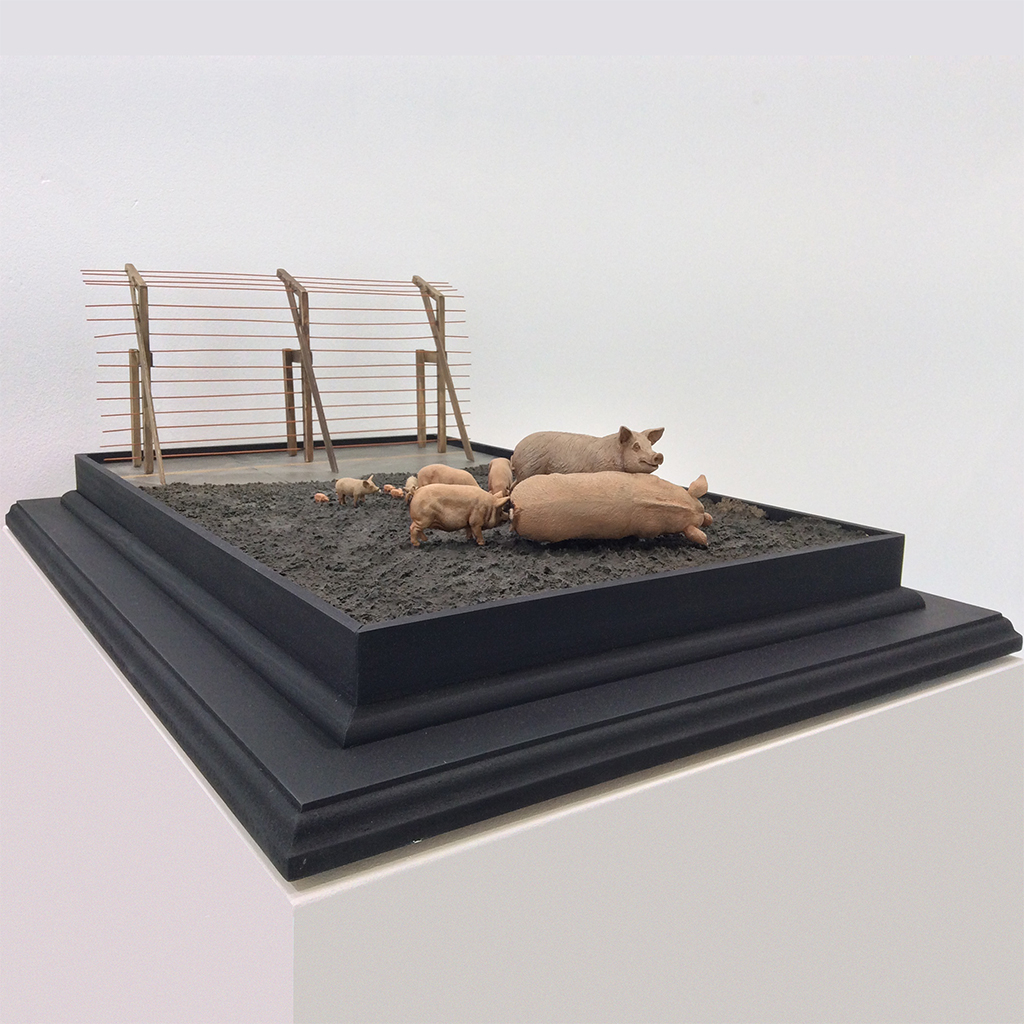 Pigs Feeding Pigs Feeding Pigs Feeding Pigs By Dale Christopher Wells