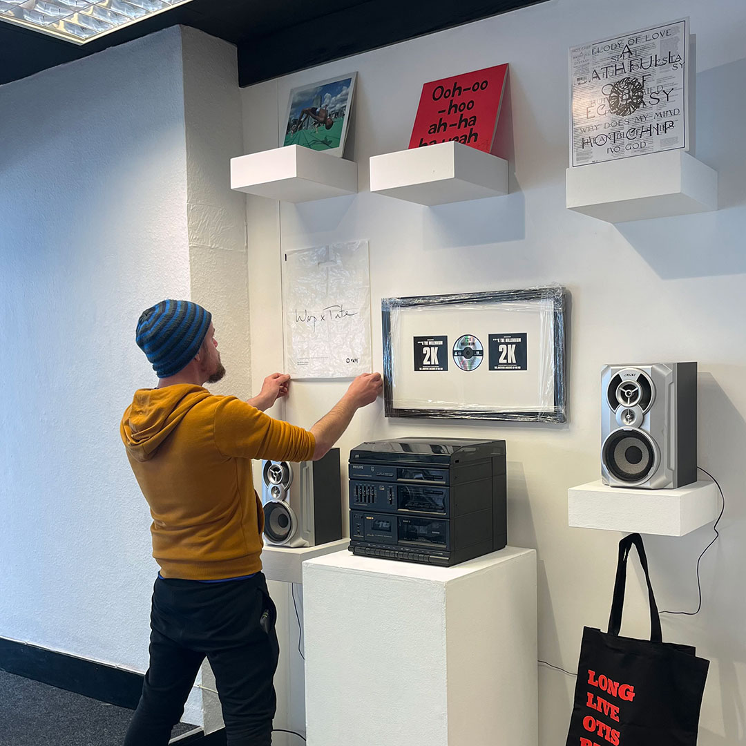 Long Live Lincolnshire exhibition installation