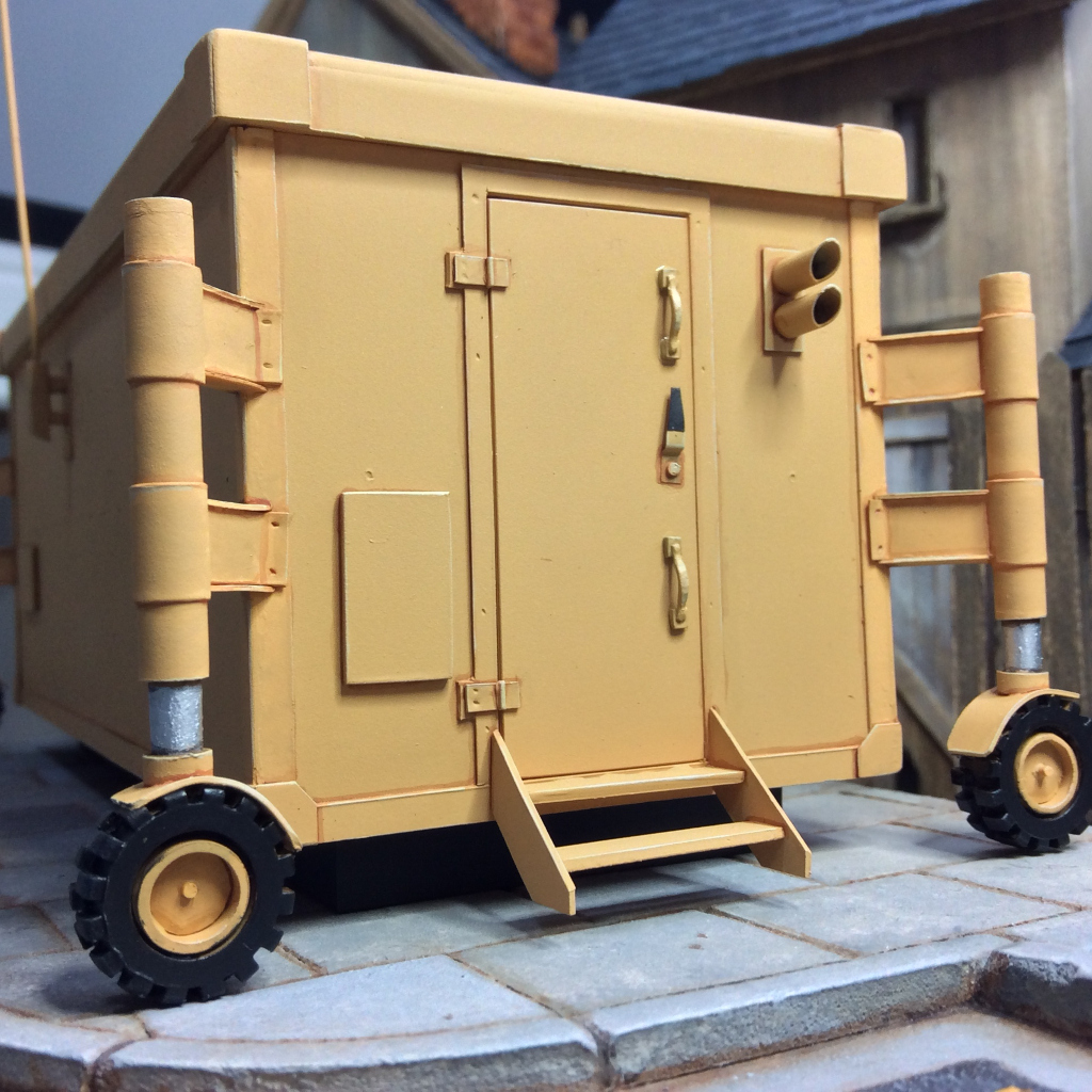 Detailed model of a mobile unit titled Remote