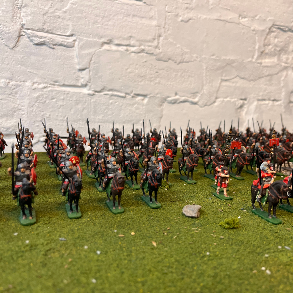 Restored model components for The Legio IX Hispania