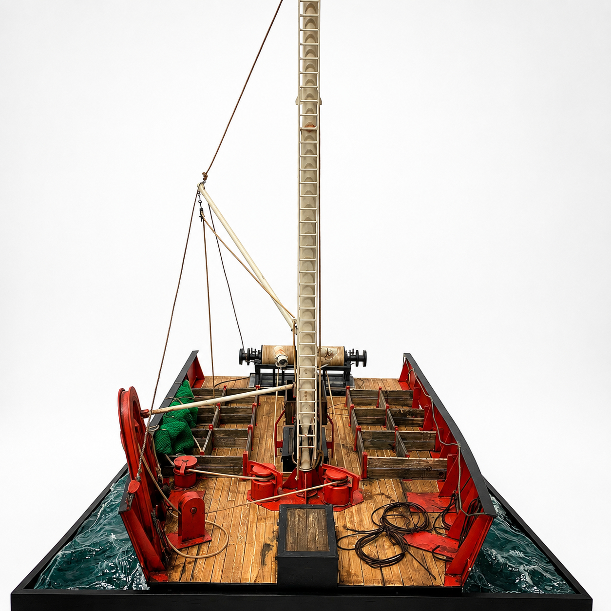 Detailed model of the Ross Tiger fish deck