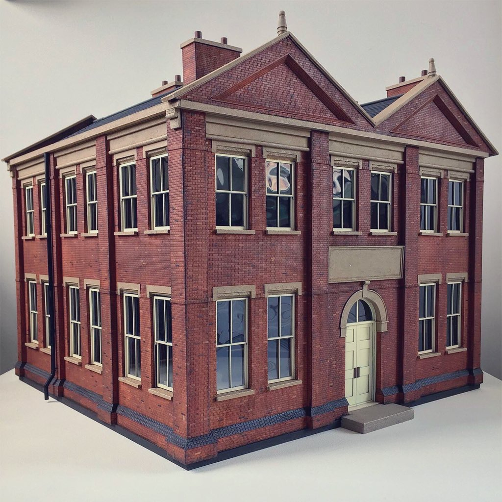 Architectural model of the William Foster Drawing Office